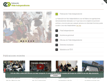 Tablet Screenshot of federacionvi.org